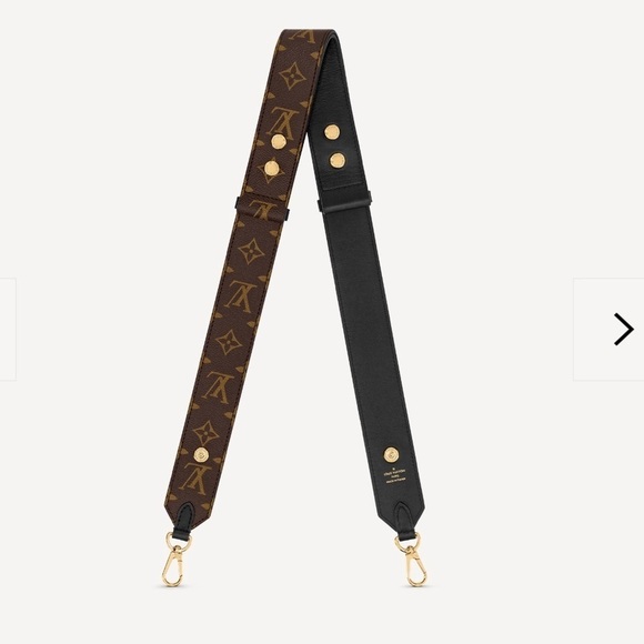 LV Noir BANDOULIERE STRAP SOLD OUT ONLINE - Picture 1 of 10